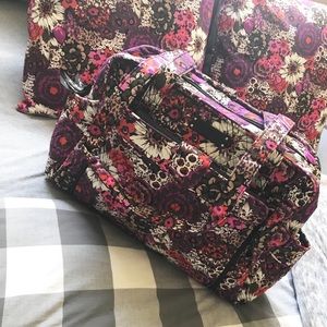 Vera Bradley Diaper Bag in Rosewood